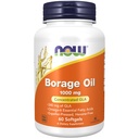 NOW Foods Supplements, Borage Oil 1000 mg met 240 mg GLA (Gamma Linoleenzuur), 60 Softgels