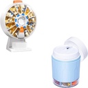 Daviky Pill Dispenser Dagelijks, Grote pil Organisator,Pill Bottle Organizer