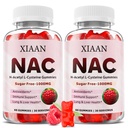 NAC Gummies for Kids & Adults, N Acetyl Cysteine 1000mg NAC Supplement for Antioxidants & Immune Support, Lung & Liver Health, Raspberry Flavor 120 Tellen