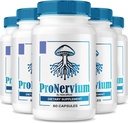 (5 Pack) ProNervium - ProNervium Advanced Nerve Health Supplement, ProNervium Nerve Support Dietary Pills, All-Natural Formula for Dynamic Lifestyle, Pro Nervium Pastillas Reviews (300 Capsules)