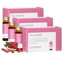 Relumines Glutathion Hydration Shots - Post-Summer Huidherstel & Collageen-Boosting & Made in USA - Granaatappelsmaak 30 Flessen x 50 ml
