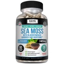 Kaya Naturals Sea Moss - Mobility Supplement for Men and Women - with Burdock Root, Irish Moss, Bladderwrack, en BioPerine - for Mobility Health and Immune Boost, 60 Count
