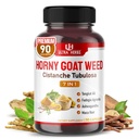 Ultra Horny Goat Weed Tongkat Ali Maca Root Tribulus - Verhoog energie, uithoudingsvermogen en prestaties met Fadogia Ashwagandha Ginseng L-Arginine (90 Telling (pakket 1))