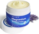 Magnesium crème voor voeten, Magnesium olie voor voeten, Magnesium Lotion, Magnesium Cream 3.17 OZ, Topical Magnesium, kalmeert spierspanning, hoge concentratie Geheel Zechstein Topical Magnesium Chloride