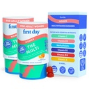Eerste dag Multivitamine voor vrouwen - Dagelijkse Vrouwen Multivitamine Gummies - Vitamine A C D E B12, Magnesium, Zink, Biotine 