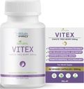BIOLABS PRO Natural Vitex Chasteberry Supplement voor vrouwen - Pure Chaste Tree Berry Extract 500mg, Maximale sterkte Formulering, Vegan Capsules, Ondersteunt Hormonale Balance - (60 Caps - 2-maand levering)