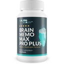 Brain Memo Max Pro Plus - Top Geheugen & Hersen Memo Max Pro Supplement - Ondersteuning Verbeterde Geheugen & Mental Acuity - Hulp Natuurlijke Hersenfunctie - Ondersteuning Focus, Mentale Herstel, & Energie