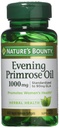 Nature's Bounty Evening Primrose Oil, 1000mg, 180 Softgels (3 X 60 Telflessen)