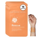 The Good Patch Rescue Recovery Patch, Natural Patch met DHM, Vitamine B1, en Green Tea, Plant-Powered Draagbare Wellness, Ondersteuning Na een Nacht Uit (16 Total Patches)