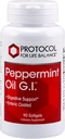 Protocol Pepermunt G.I. - voor Digestieve Gezondheidsondersteuning* - met pepermunt, gemberolie en venkelolie - Enteric-Coated - Dairy Free & Halal - 90 Softgels