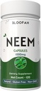 Neem Leaf Capsules 1000mg Powder 