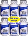 Healthy Prostate and Ovary (6 Bottles Contain a Total of 540 Capsules) - Concentrated Herbal Blend - with Crinum Latifolium, Vegan Kosher Caps. Prostate Herbs for Optimal Support*