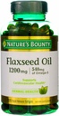 Nature's Bounty Flaxseed Oil 1200 mg, 125 Rapid Release Softgels (verpakking van 3)