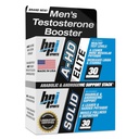 BPI Sports A-HD Elite/Solid Testosterone Booster for Men - Testosterone Supplement for Muscle, Strength, Libido & Performance Support - Promotes Natural Fat Loss – 30 Servings – 550mg
