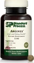 Standard Process Inc. Arginex - Whole Food Formula for Body Cleanse Organs - Leverondersteuning en niergezondheidssupplement met vitamine A, havermeel, boekweit en ascorbinezuur - 180 tabletten