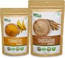 ORGANISCHE ZING Shatavari- 454g & Kurkumapoeder- 227g