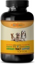 Blaas Ondersteuning voor honden - Honden Urinaire Tract Ondersteuning - Handhaaf gezondheidsfunctie - CHEWABLE - uva Ursi voor honden - - hondensupplementen & vitaminen - hondenvitaminen en multivitaminen - 90 Treats (1 fles)