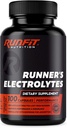 Runner's Electrolytes - Stop Krampen nu - Boosts Endurance & Stops Spiervermoeidheid - Zout Elektrolyte Pillen - Verhoogt Hydratatie - Replenishes Exacte Elektrolyten Verloren tijdens het hardlopen - 100 Capsules