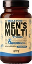 Multivitamine voor mannen - Dagelijkse mannen Multivitamine - Gemethyleerde B Complex met Whole Food Ingrediënten, Vitamine B12, Folaat, A, C, D3, E, K2, Biologische Fruit & Groenten - Vegan, Non-GMO - 60 Caps
