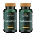 Swanson Fosfatidylserine 100 mg 90 Sgels (2 Pack)