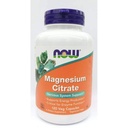 NOW Supplementen, Magnesium citraat, Enzyme Functie*, Zenuwstelselondersteuning*, 120 Veg Capsules