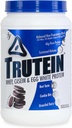 Body Nutrition Trutein High Protein Powder: 45% Whey, 45% Casein, 10% Egg White Protein Shake Mix, Low Sodium, Low Carb Protein Supplement Powder for Men & Women, Cookies & Cream, 2lb