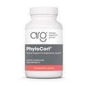 Allergy Research Group PhytoCort Supplement - Respiratory Support, Lung Health, Long Detox, Lung Cleanse, Gezonde ademhaling, Herbal Support, Reishi, Licorice, Noni, Vegetarische Capsules - 120 Tellen