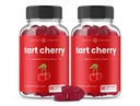 NutraChamps Tart Cherry Gummies - 3000mg Tart Cherry Extract met selderij Zaad - Uric Acid Cleanse Supplement - Antioxidant, Joint Comfort, Flexibiliteit, Immune Health, Slaap - 60 Vegan Gummies (2-pack)