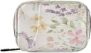 Burbuja Wildflowers Dragonfly Travel Pill Case, Weekly Portable Pill Box 7 dagen Pillen Organisator om Medicine Vitamine Supplement met rits voor reizen vast te houden