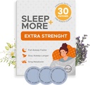 Sleep Patches Extra Strength for Adults - 5 mg Melatonin Patch with GABA, Magnesium & Valerian Root - Sleeping Device for Insomnia, Relaxation & Reduce Fatigue - Sleep Aid Slow Release - 30 Patches