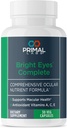 Primal Health Bright Eyes Complete - Ocular & Macular Health - Clear Vision - Lutein & Zeaxanthine Formula - Healthy Eyesight - Relives Eye Strain from Blue Light - Dietary Supplement - 30 Capsules