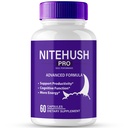 Nite Hush Pro Brain Supplementen voor Geheugen en Focus Capsules, NiteHush Advanced Formula Brain Health Ondersteuning - Maximale sterkte Nootropics NiteHushPro Alle natuurlijke ondersteuning Pillen Reviews (60 Capsules)