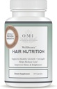 OMI WellBeauty Hair Nutrition, Hair Growth Supplement voor vrouwen, klinisch bewezen haarverlies te verminderen, Doctor Geformuleerd voor sterkere dikker haar met keratine, Biotin, Zink, 1 fles, 1-mo-aanvoer