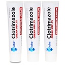 Globe Clotrimazool Antischimmel Cream 1% USP, 1 oz (3 Pack), Anti Schimmelbehandeling, Verlicht Jeuken, Branden, Cracken en Schalen Geassocieerde Atleten Voet, Jock Itch, Ringworm en meer