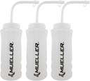Mueller Quart Bottle w/stro, Natural Color w/ Black Letters (3-pack)