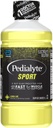 Pedialyte Sport Electrolyte Solution | 5 Key Electrolytes for Muscle Support | Fast Hydration for Before, During, & After Exercise | Lemon Lime, 1 Liter