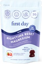 Eerste dag Mannen Nachtrust Reset Kalmeren Magnesium Gummies 