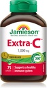 Jamieson Extra-C 1000mg 75 Vitamine-C Capsules