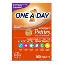 One A Day Vrouwen Petites Multivitamine,Aanvulling met vitamine A, C, D, E en zink voor Immune Health Support, B Vitaminen, Biotine, Folaat (als foliumzuur) & meer,Tablet, 160 telling