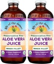 Lily of the Desert Organic Aloë Vera Juice, Inner Fillet, 16 Fluid Ounce (Pack of 2)