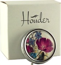 Design Pill Box van Houder - Decoratieve Pill Case met Gift Box - Carry Your Meds in Style (Violets)