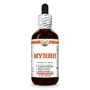 Myrrh Liquid Extract, Organic Myrrh (Commiphora myrrha) Tincture Herbal Supplement, Hawaii Pharm, Made in USA, 2 fl.oz