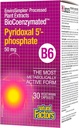 Natuurlijke factoren BioCoenzymated Pirodoxal 5'-Phosphate 50mg 30 VCaps