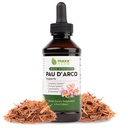 Maxx Herb PAU D'Arco Tinctuur - Max Strength PAU D Arco Extract voor Immune Support, Taheebo Thee Innerlijke Bark Absorbs Beter dan PAU Darco Capsules 