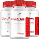 GlycoFree Capsules, GlycoFree Advanced Supplement, Alle natuurlijke formule om gezond niveau te behouden, maximale sterkte dagelijkse formule, Glyco Gratis Capsules Reviews (3 Pack - 180 Capsules)