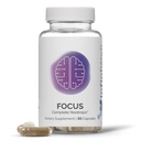 InfiniWell Focus Supplement - Breakthrough Nootrope - Aid Brain Health & Working Memory Support - Optimize Daily Neurological Processing, Mental Acuity, Energy & Cognitive Function (30 Capsules)