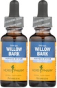 Herb Pharm Willow Bark Liquid Extract voor lichte pijn - 1 Ounce (DWILL01) (verpakking van 2)