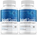 (2 Pack) Sciatisoote Supplement voor Sciatica, Sciati Soothe Zenuwgezondheid, Sciatisoote Capsules Vitaminen, Sciatisoote Geavanceerde Totale Wellness Ondersteuning Maximale sterkte Formule USA (120 Capsules)