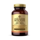 Solgar Chroom Picolinaat 200 mcg, 180 plantaardige capsules - Ondersteunt gezonde bloedsuiker Metabolisme - Non-GMO, Veganistisch, Glutenvrij, Zuivelvrij, Kosher - 180 porties