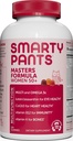 SmartyPants Multivitamine Gummy voor vrouwen 50 en meer: Omega 3 Visolie (EPA/DHA), Methylfolaat, CoQ10, Vitamine D3, C, Vitamine B12, B6, A, K & Zink, Biotine, Glutenvrij, 120 Tel (30 dagen levering)